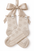 Latte grip socks