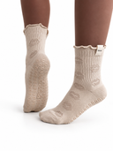 Latte grip socks