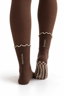 Espresso grip socks