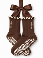 Espresso grip socks
