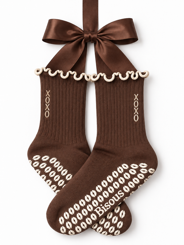 Espresso grip socks