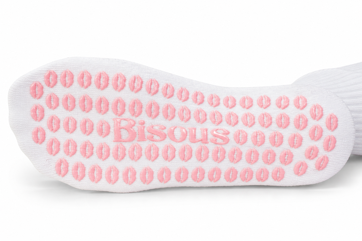 Bisous Grip Sock - Amour